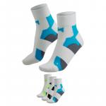 Длинные велосипедные носки Xtreme разноцветные черные 3 пары - фото 2