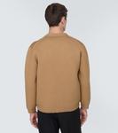 Кардиган из шерсти с логотипом Miu Miu, Biscotto - фото 4