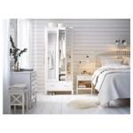 Каркас кровати TYSSEDAL IKEA, 150x200 см, цвет white/lönset - фото 6