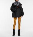 Нейлоновая куртка с открытыми плечами Prada, Nero - фото 2