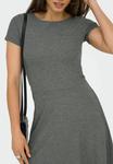 Платье ONLY Jersey dress, Castor Gray/Light Grey - фото 4