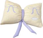 NICO×ASH Подушка NICO×ASH с бантом желтая Yellow - фото