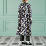 Пальто мужское синее Gucci, синий - фото