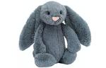 JELLYCAT Плюшевая игрушка bashful dusky blue bunny - фото 2