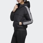 Пуховик женский черный Adidas Neo - фото 4