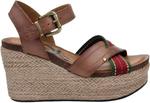 Women's Topsail Wedge Sandal In Brown Sugar OTBT - фото 2