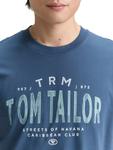 Футболка TOM TAILOR, Opal/Gentian/Sky blue - фото 3