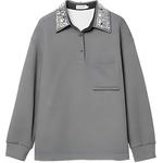 Свитшот Women's Horizon Gray Bethine, серый - фото 3