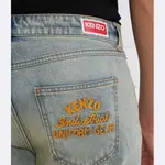 Джинсы узкого кроя Kenzo, синий - фото 4