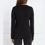 Блузка стандартного кроя Armani Exchange, черный - фото 3