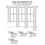 Набор каскадных оконных штор Lush Decor Reyna, цвет Light Blue - фото 11