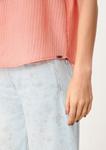 Блуза QS, светло-оранжевый - фото 4