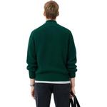 LACOSTE Свитер мужской простой зеленый - фото 6