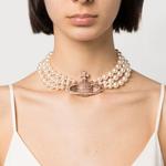 Ожерелье мессалин с тремя рядами Vivienne Westwood - фото 7