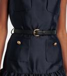 Мини-платье без рукавов Self-Portrait, синий - фото 5