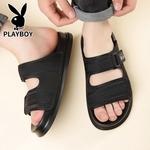 Шлепанцы мужские черный Playboy - фото 2