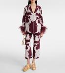 Босоножки на платформе из декорированной рафии Roger Vivier, Crema Chiaro+Oro - фото 2