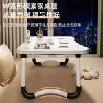 Aolunfute, складной стол для ноутбука, черный [с ящиком, отделением, светом и вентилятором] - фото 4