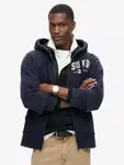Худи Superdry Vintage Athletic Zip, цвет rich/navy - фото