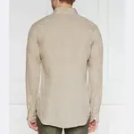 Рубашка льняная 13-го размера в форме W Windsor, бежевый - фото 2