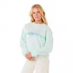 Толстовка Rip Curl Keepsakes Relaxed Crew, зеленый - фото 3