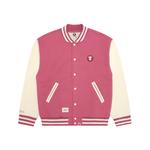By *A Bathing APE Logo patch Bomber Jacket Aape, розовый - фото