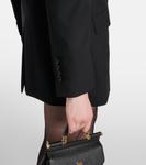 Блейзер из натуральной шерсти Dolce&Gabbana, черный - фото 6