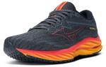 Mizuno Wave Rider 27 Кроссовки Мужчины, Gray/Orange - фото 3