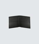 Складной кожаный кошелёк Prada, черный - фото 2