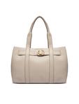 Сумка Calvin Klein Buckle Medium Tote LV04F3294G Écru - фото