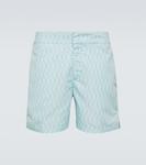 Плавки с принтом Copa Camda Classic Frescobol Carioca, Seafoam - фото