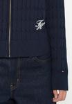 Толстовка Tommy Hilfiger CABLE ZIP HOODY, Dark Night Navy/Dark Blue - фото 6