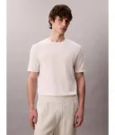 Свитер regular fit Calvin Klein, экрю - фото