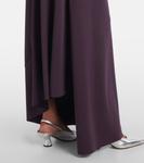 Драпированное платье Victoria Beckham, Fig - фото 7