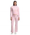 Брюки Juicy Couture Heritage Low Rise Track Pants With Side Stripe, Whisper Pink - фото 5