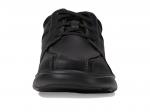 Кроссовки Clarks Bradley Walk, Black Tumbled Leather - фото 6