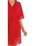 Teyli Кимоно красного цвета - фото 3