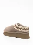 Слипоны на платформе 50 мм Mou, бежевый - фото 3