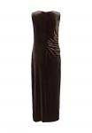 Платье Kaffe KAKELLY LONG DRESS, Black Coffee/Black - фото 7