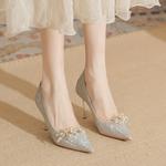 Ainer cat High Heels 8cm Women's Ainer-cat, серебряный - фото 8