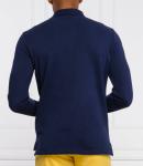 Поло POLO RALPH LAUREN custom slim fit, темно-синий - фото 4