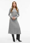 Платье VILA VIDANSA LANGÄRMELIGES, Dark Grey Melange/Mottled Dark Grey - фото 2