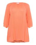 Туника KAFFE CURVE Ami, цвет Coral - фото