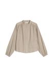 Блуза Marc O'Polo Button-down blouse, Chalky Mauve/Mauve - фото 4
