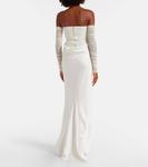 Платье Donatella с драпировкой Rotate, Snow White - фото 3