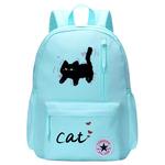 Converse Полиэстеровый рюкзак унисекс Aruba Blue, Stars - фото 3