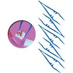 Аксессуары Vallejo Vallejo Tools: Plastic Tweezers (5) - фото