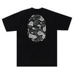 Футболка BAPE Liquid Camo Big Ape Head 'Black', черный - фото 3