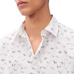 HERMES Мужская белая рубашка - фото 4