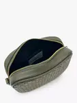 Сумка Apatchy The Penelope Woven Leather Camera, цвет olive/green - фото 4